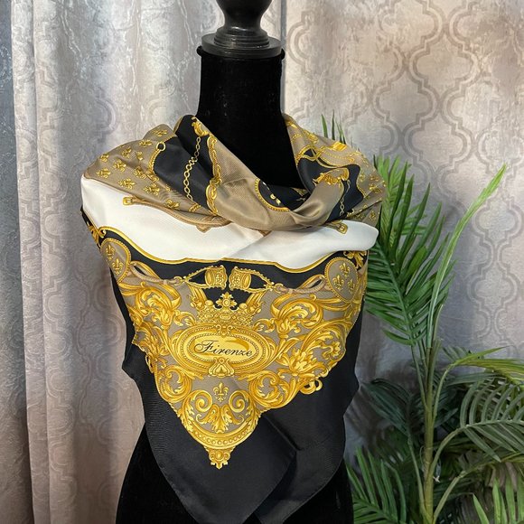 Designer, Vintage Firenze Scarf - Picture 1 of 6